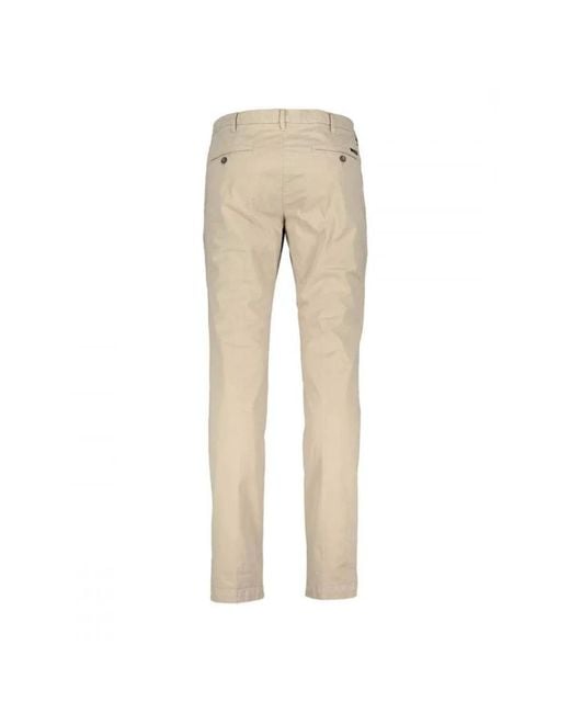 40weft Natural Straight Trousers for men