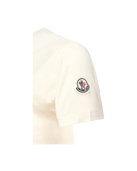 Moncler Natural T-Shirts