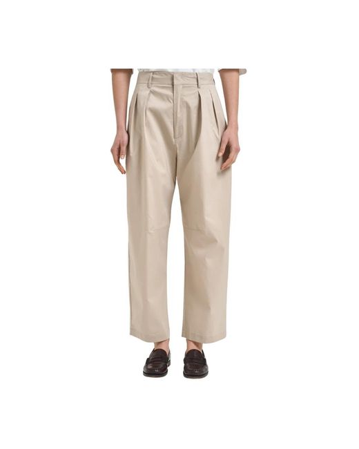 Liviana Conti Natural Tapered Trousers