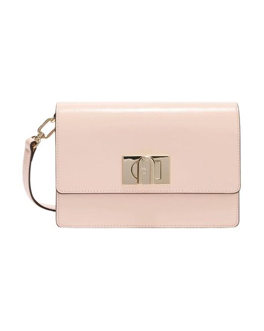 Furla Pink Cross Body Bags