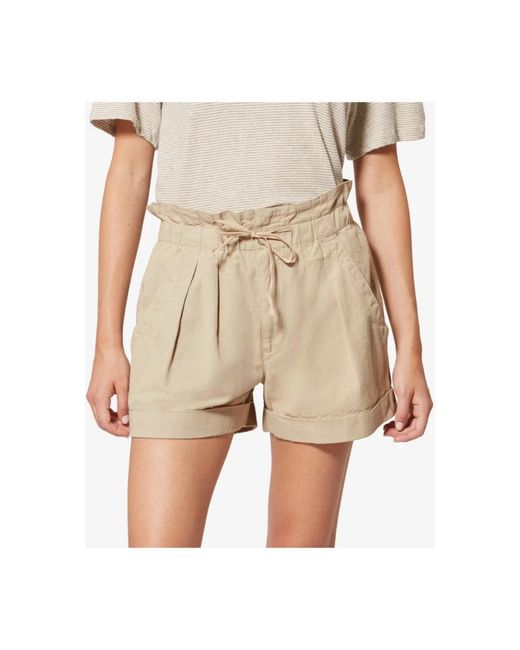 Isabel Marant Natural Short Shorts