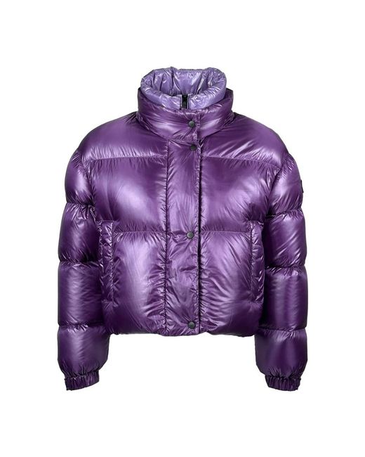 Down Jackets Add de color Purple