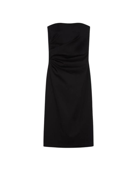 Midi Dresses Max Mara de color Black