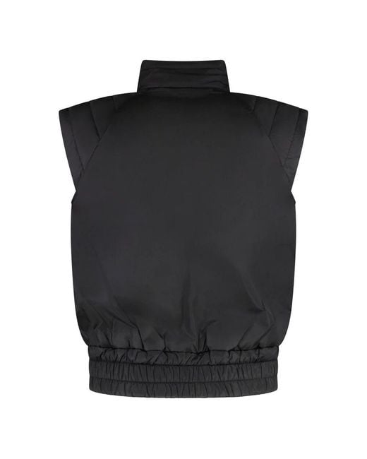 Random Identities Nylonweste Mit Seitlichen Reißverschlusstaschen in Black für Herren