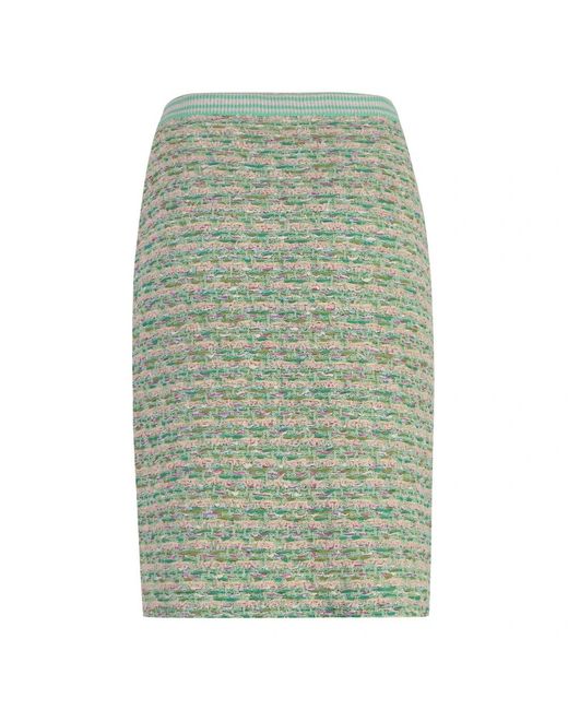 St. John Green Midi Skirts