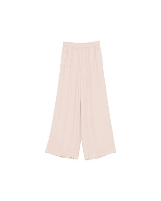 Gianluca Capannolo Pink Wide Trousers