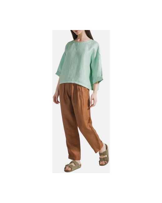 Deha Brown Straight Trousers