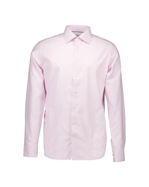Casual camicie di Eton of Sweden in Pink da Uomo