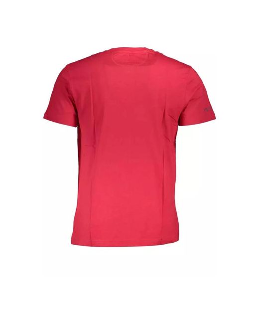 La Martina T-shirts in Red für Herren