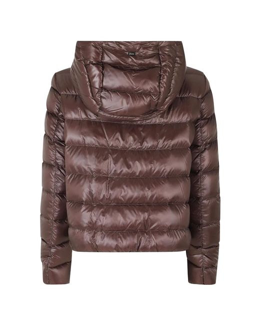 Herno Brown Winter Jackets