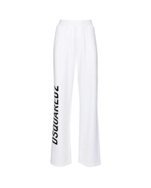 Colección de pantalones de mujer elegantes DSquared² de color White