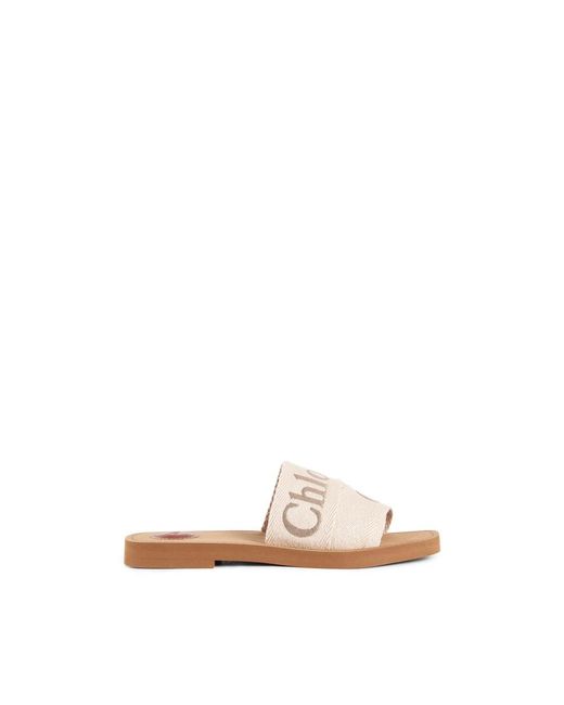 Sliders Chloé de color Natural