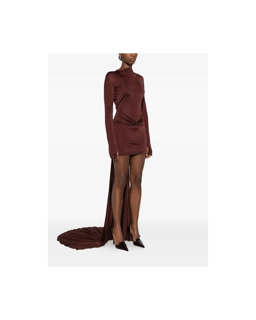 David Koma Party Dresses in het Red