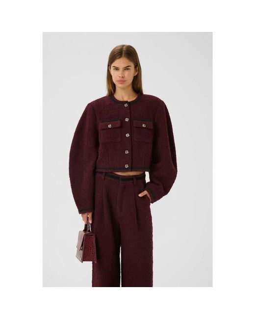 Gestuz Purple Light Jackets