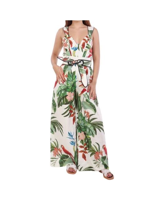 Farm Rio Jumpsuits & Playsuits Jumpsuits in het Green