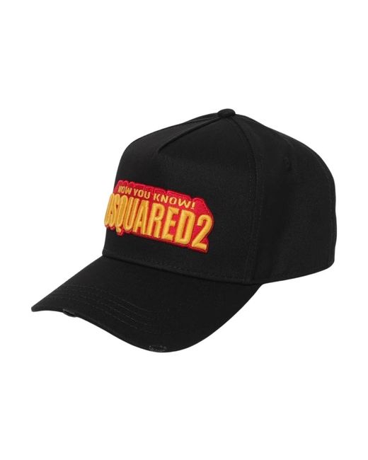 Caps DSquared² de hombre de color Black