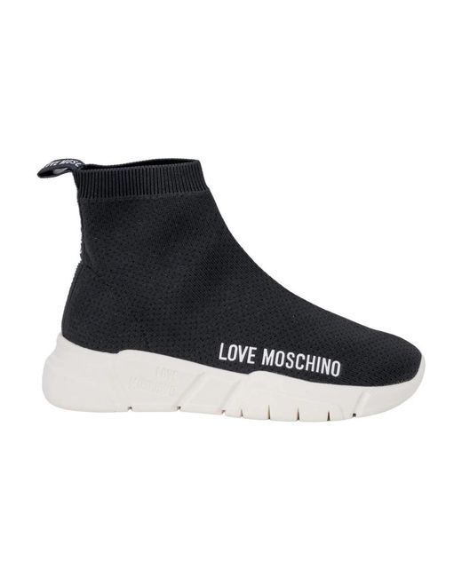 Love Moschino Blue Sneakers