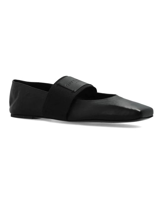Givenchy Black Ballerinas