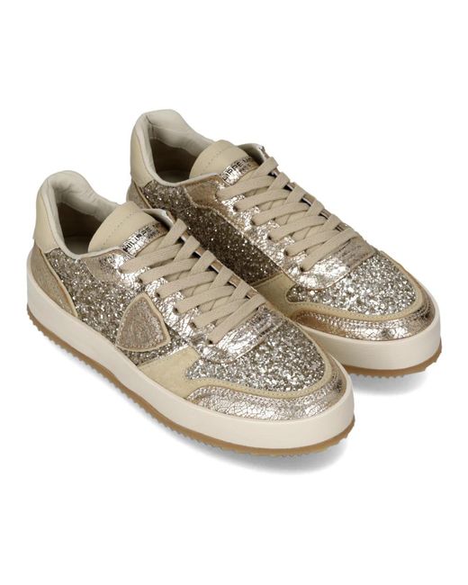 Philippe Model Gray Sneakers