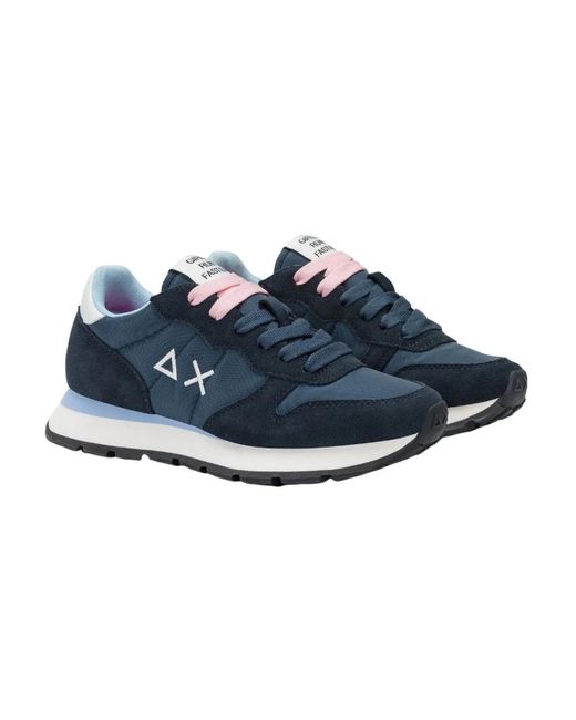 Sun 68 Blue Sneakers