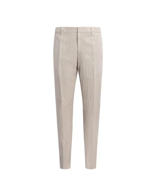 Dondup Gray Chinos for men