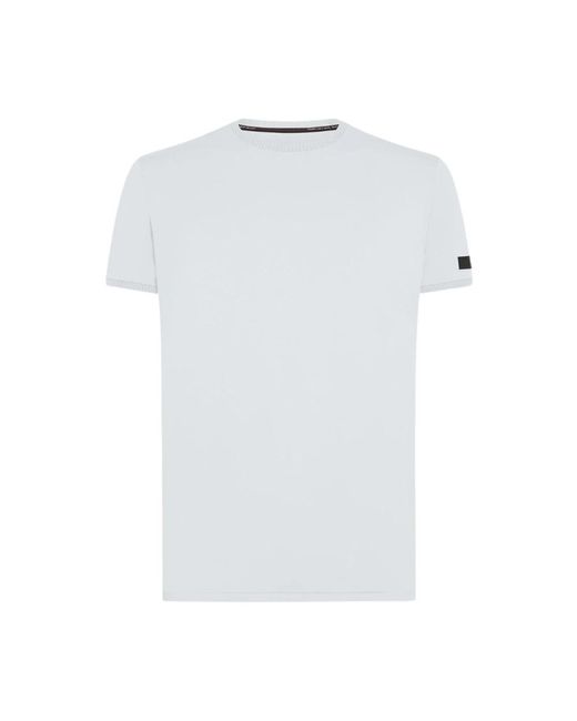 T-shirt stretch oxford di Rrd in White da Uomo