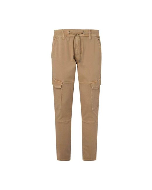 Pepe Jeans Natural Skinny Trousers for men