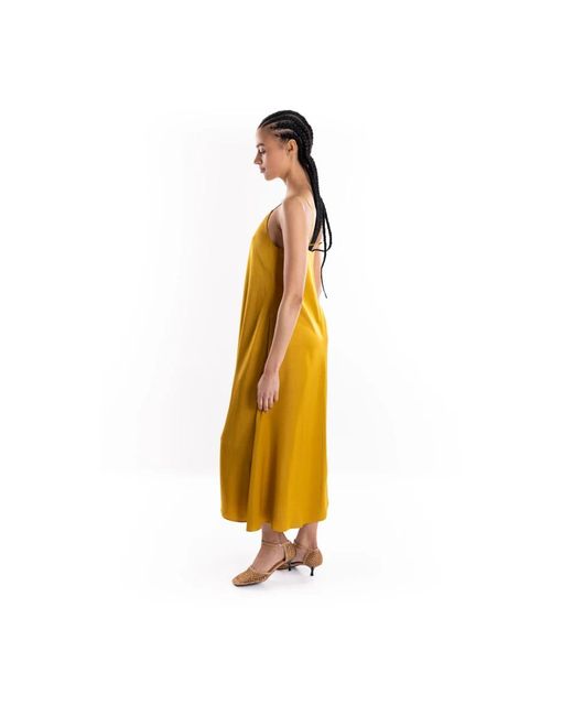 Midi Dresses Marella de color Yellow