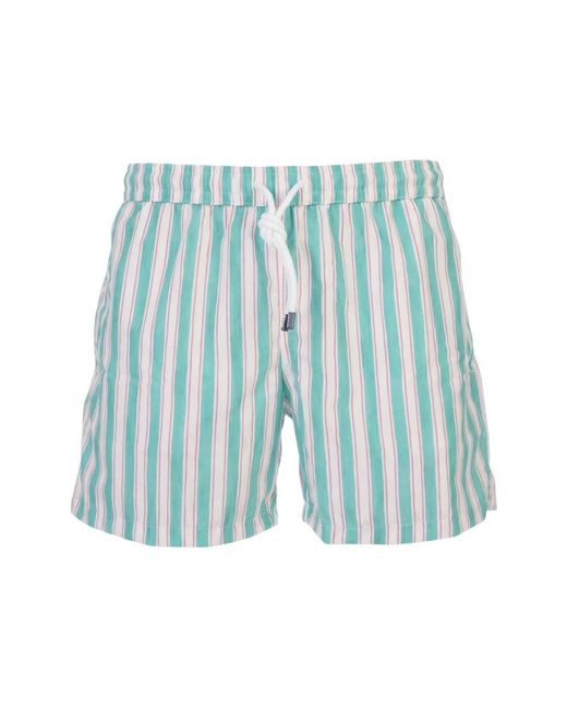 Fedeli Blue Beachwear for men