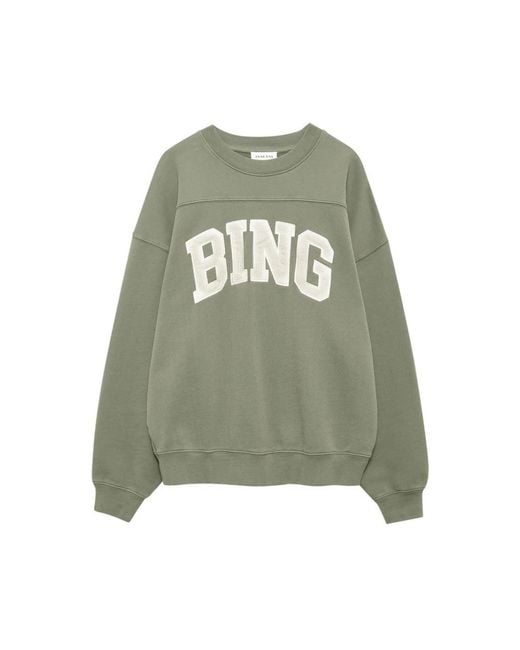 Anine Bing Green Sweatshirts