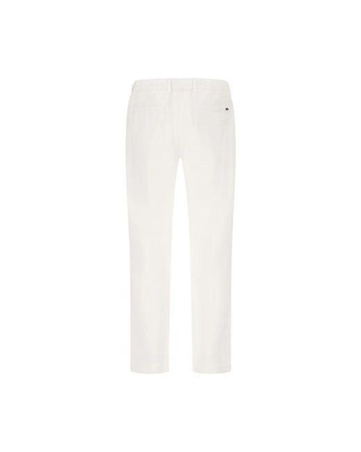 Herno Broeken ,Wit ,Katoen Drawstring Broeken in het White voor heren