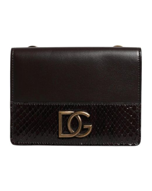 Wallets & Cardholders di Dolce & Gabbana in Black