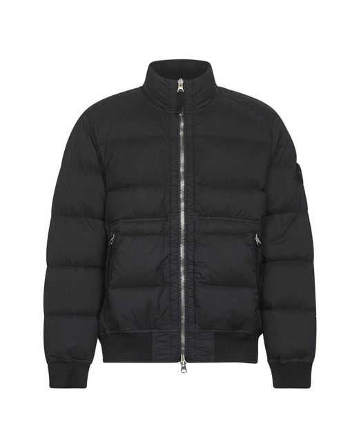 Stone Island Winter Jackets in het Black voor heren