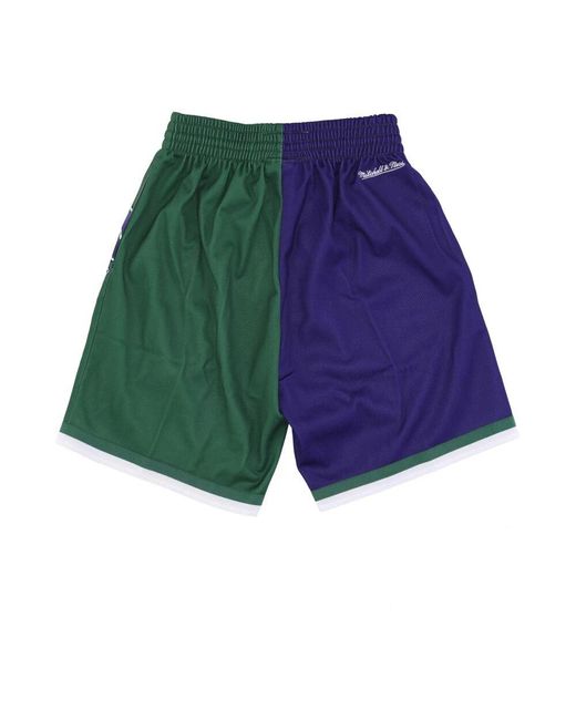 Mitchell & Ness Blue Casual Shorts for men