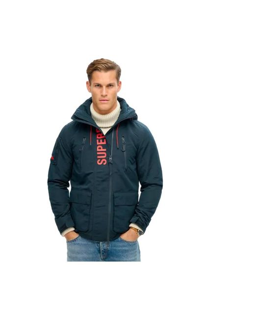 Winter Jackets Superdry pour homme en coloris Blue