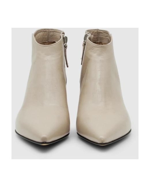 Pomme D'or Natural Heeled Boots