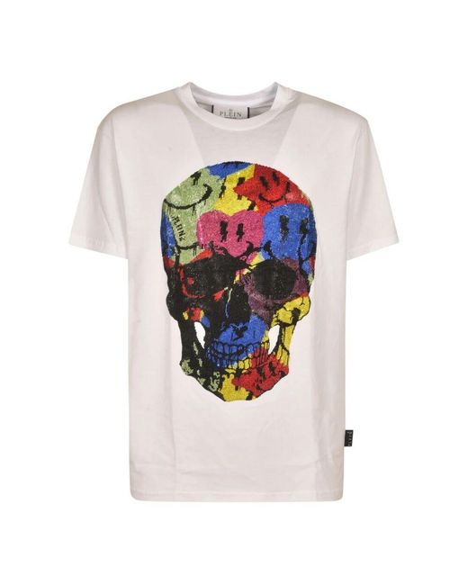 Philipp Plein Weiße t-shirts und polos in White für Herren