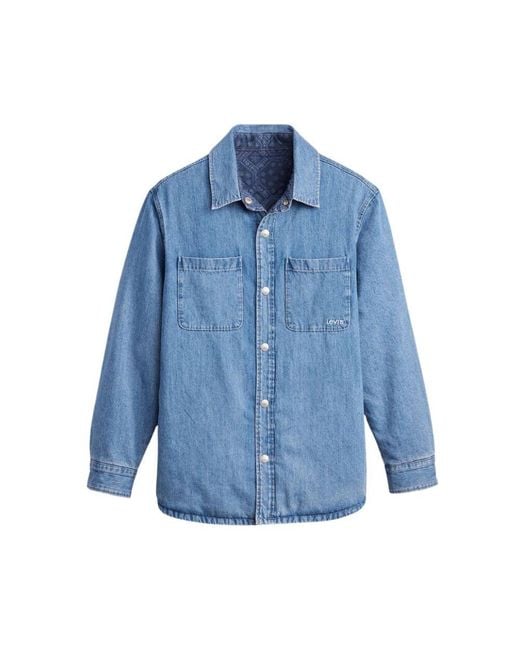 Levi's Blue Denim Jackets for men