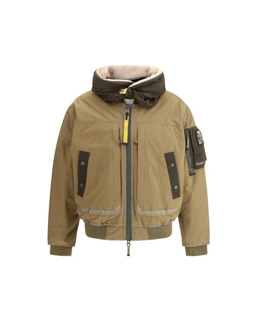 Parajumpers Green Winter Jackets for men