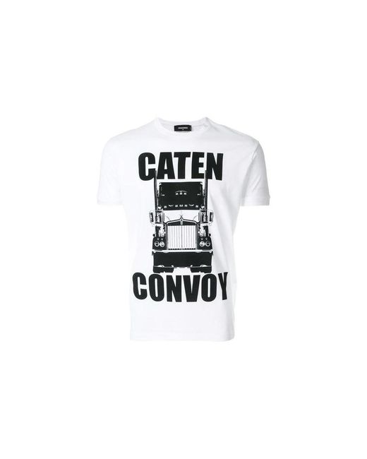 DSquared² T-Shirts in het White voor heren