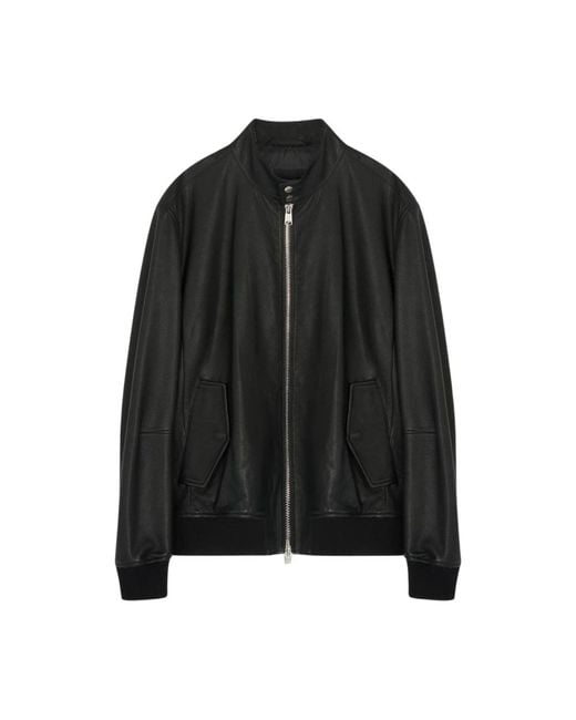 HUGO Black Bomber Jackets for men