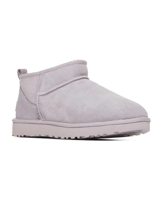 Ugg Schoenen ,Paars Winter Boots in het Gray