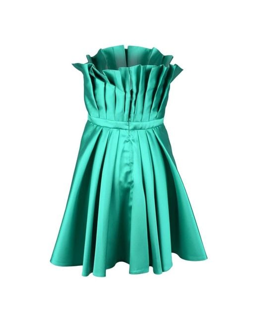 SIMONA CORSELLINI Green Party Dresses