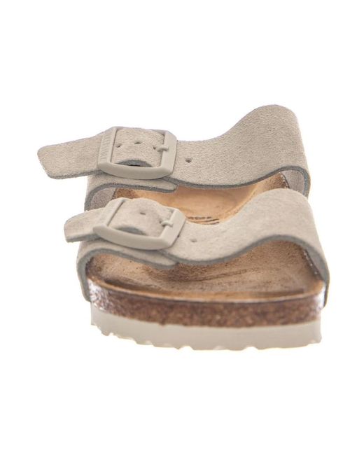 Birkenstock Natural Sliders