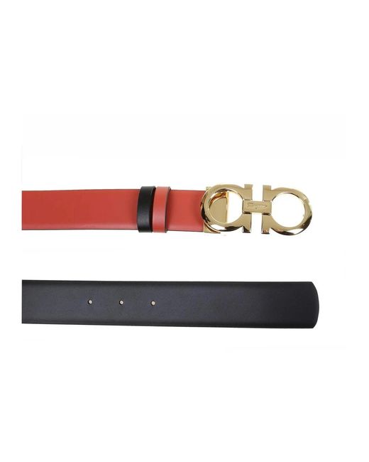 Ferragamo Red Belts