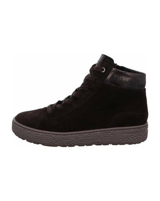 Hartjes Sneakers in het Black