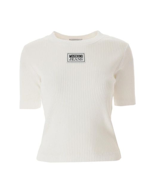 Moschino White T-Shirts