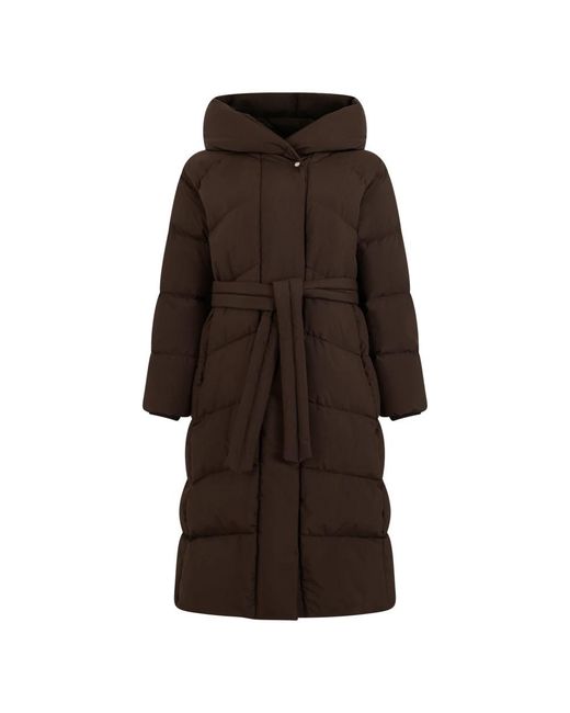 Down Coats Moorer de color Brown