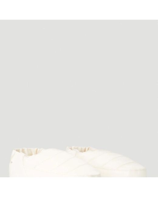 Moon Boot White Loafers