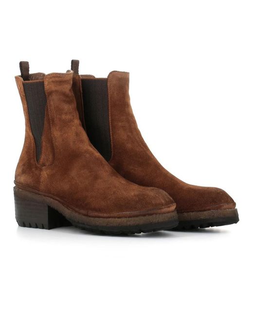 Alexander Hotto Brown Chelsea Boots